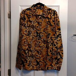 Prianka's Collection polyester long sleeve shirt 3X NWT